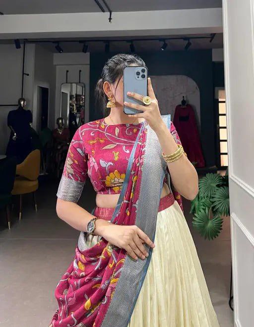 πΈ Blossom Boldly: Radiate Charm in Floral Printed Lehengas πΈ